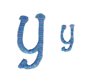 Miss Smarty Pants Alpha Lower Case y