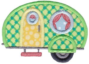 Camper Trailer Applique