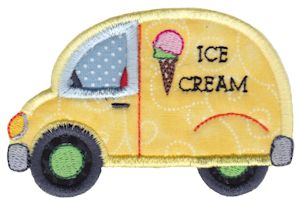 Ice-Cream Truck Applique