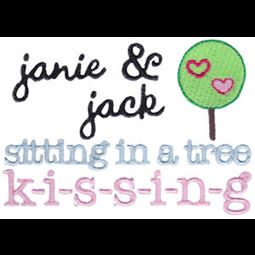 Janie And Jack Sitting In A Tree