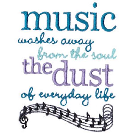 Music Washes Away The Dust