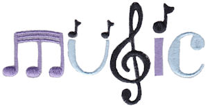 Music Word Art
