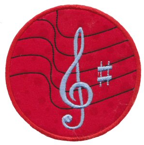 Musical Applique 9