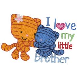 I Love My Little Brother Cats