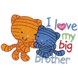 I Love My Big Brother Cats