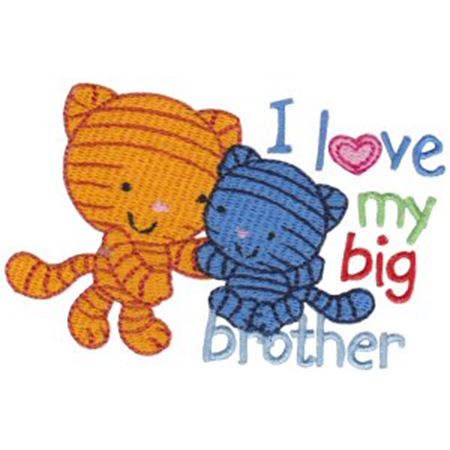 I Love My Big Brother Cats
