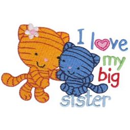 I Love My Big Sister Cats
