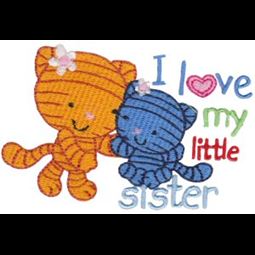 I Love My Little Sister Cats