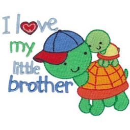 I Love My Little Brother Turtles