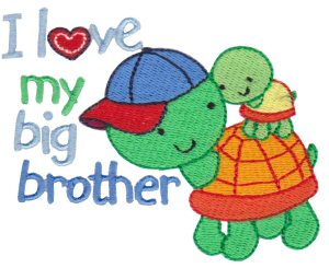 I Love My Big Brother Turtles