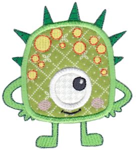 My Monster Applique 12