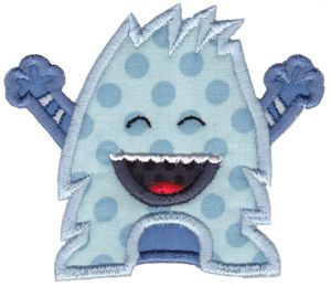 My Monster Applique 3