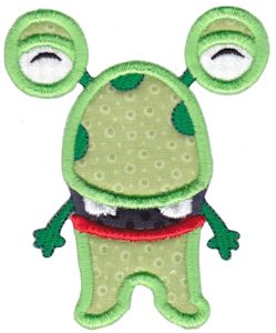My Monster Applique 4