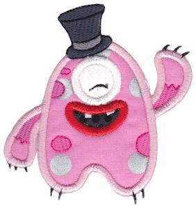 My Monster Applique 8