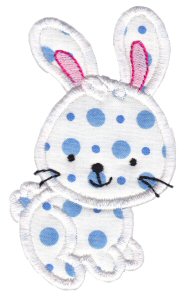 Pet Bunny Rabbit Applique