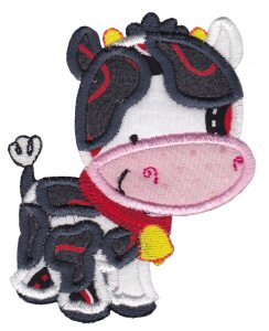 Pet Cow Applique