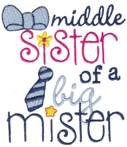 Middle Sister Of A Big Mister