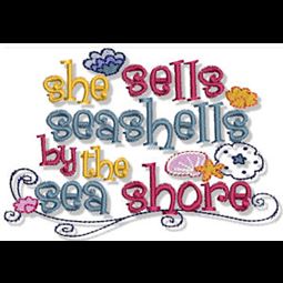 She Sells Seashells By The Sea Shore