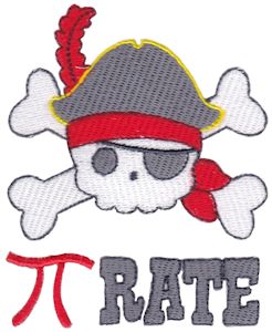 Filled Stitch Pirate