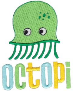 Filled Stitch Octopi