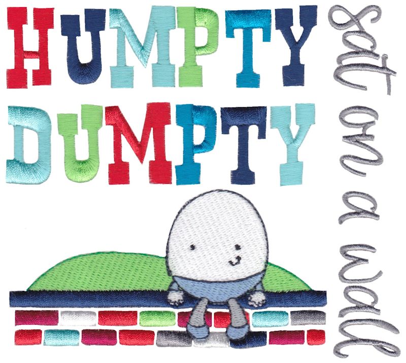 Humpty Dumpty Sat On A Wall