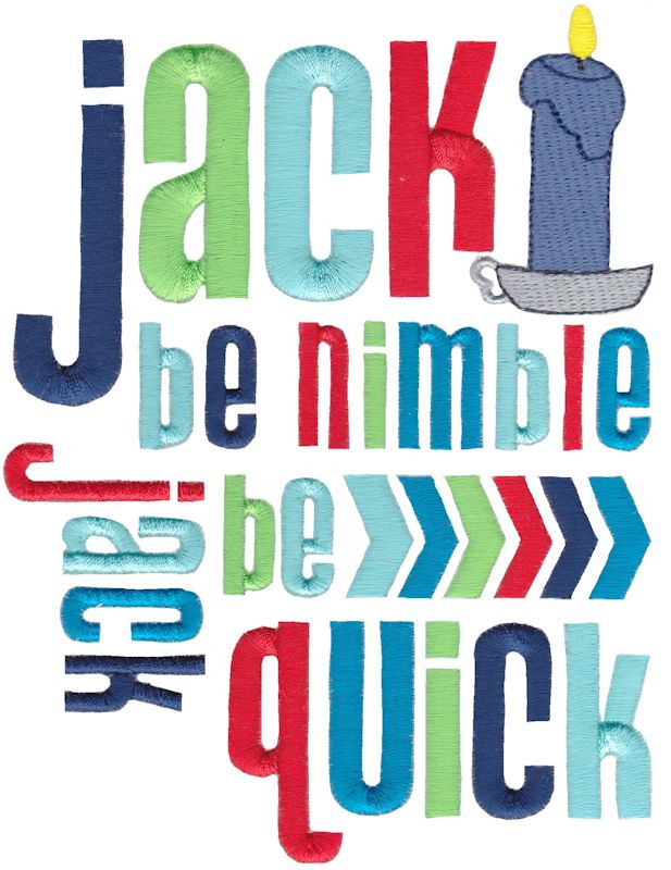 Jack Be Nimble Jack Be Quick