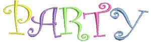 Party Time Applique 14