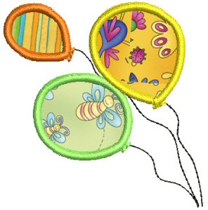 Party Time Applique 5