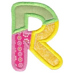 Patches Alphabet Applique Applique Embroidery Designs - Bunnycup Embroidery