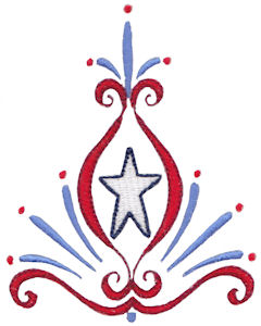 Patriotic Swirls 12