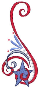 Patriotic Swirls 9