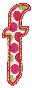 Patty Cake Alpha Applique Lower Case f