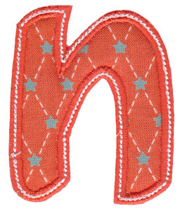 Patty Cake Alpha Applique Lower Case n