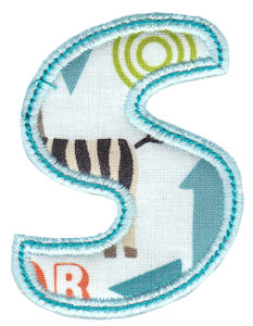 Patty Cake Alpha Applique Lower Case s