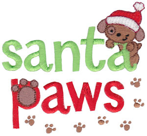 Santa Paws Dog