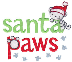 Santa Paws Cat