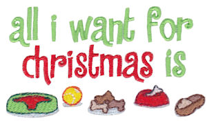 Dog All I Want For Christmas Is