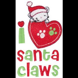 I Love Santa Claws