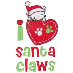 I Love Santa Claws