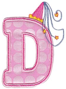 Princess Alpha Applique D