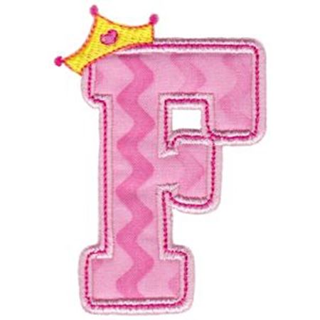 Princess Alpha Applique F