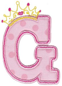 Princess Alpha Applique G