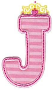 Princess Alpha Applique J