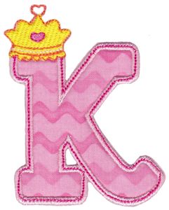 Princess Alpha Applique K