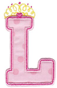 Princess Alpha Applique L