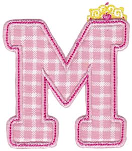 Princess Alpha Applique M