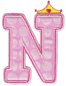 Princess Alpha Applique N
