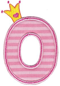 Princess Alpha Applique O