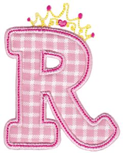 Princess Alpha Applique R