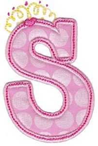 Princess Alpha Applique S